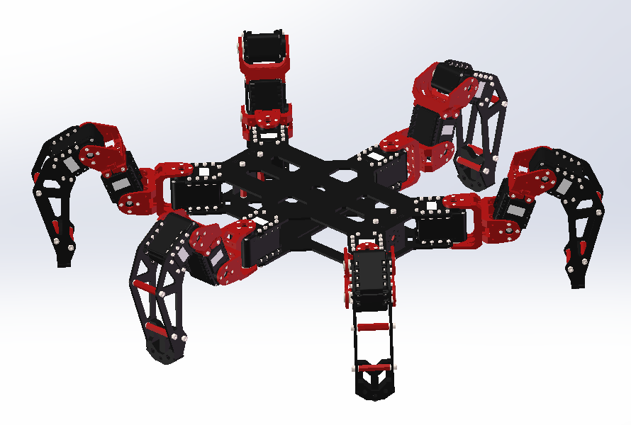 hexopod 3d model